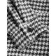 Women's Houndstooth Print Turn Down Collar Pocket Design Boyfriend Shacket Winter Woolen Shirt Women's Houndstooth Print Turn Down Collar Pocket Design Boyfriend Shacket Winter Woolen Shirt