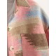 Women's Daily Ethnic Style Geo Tribal Aztec Printed Wool Blend Front Pockets Western Shirt Jacket Shacket Women's Daily Ethnic Style Geo Tribal Aztec Printed Wool Blend Front Pockets Western Shirt Jacket Shacket