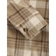 Women's Daily Plaid Loose Detachable Hooded Cargo Pockets Wool Blend Shirt Jacket Shacket Women's Daily Plaid Loose Detachable Hooded Cargo Pockets Wool Blend Shirt Jacket Shacket