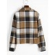 Checked Flap Pocket Shacket Checked Flap Pocket Shacket
