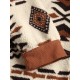 Women's Single Breasted Ethnic Style Aztec Geo Tribal Printed Cargo Pockets Fluffy Corduroy Panel Spliced Teddy Shirt Jacket Shacket Women's Single Breasted Ethnic Style Aztec Geo Tribal Printed Cargo Pockets Fluffy Corduroy Panel Spliced Teddy Shirt Jacket Shacket