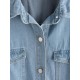 Pocket Drop Shoulder Denim Shacket Pocket Drop Shoulder Denim Shacket