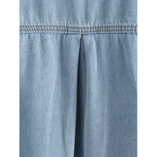Pocket Drop Shoulder Denim Shacket Pocket Drop Shoulder Denim Shacket