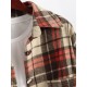 Women's Daily Vintage Style Plaid Front Pockets Wool Blend Shirt Jacket Shacket Women's Daily Vintage Style Plaid Front Pockets Wool Blend Shirt Jacket Shacket