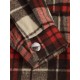 Women's Daily Vintage Style Plaid Front Pockets Wool Blend Shirt Jacket Shacket Women's Daily Vintage Style Plaid Front Pockets Wool Blend Shirt Jacket Shacket