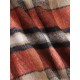 Women's Plaid Wool Blend Pocket Drop Shoulder Button Up Turn Down Collar Shacket Women's Plaid Wool Blend Pocket Drop Shoulder Button Up Turn Down Collar Shacket
