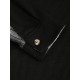 Women's Plaid Spliced Textured Knit Flap Pockets Single Breasted Shirt Jacket Shacket Women's Plaid Spliced Textured Knit Flap Pockets Single Breasted Shirt Jacket Shacket