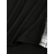 Women's Plaid Spliced Textured Knit Flap Pockets Single Breasted Shirt Jacket Shacket Women's Plaid Spliced Textured Knit Flap Pockets Single Breasted Shirt Jacket Shacket