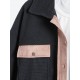 Women's Faux Suede Panel Spliced Textured Cargo Style Pockets Single Breasted Daily Shirt Jacket Shacket Women's Faux Suede Panel Spliced Textured Cargo Style Pockets Single Breasted Daily Shirt Jacket Shacket