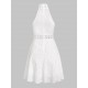 Eyelet Skate Floral Trim Broderie Anglaise Mini Dress Eyelet Skate Floral Trim Broderie Anglaise Mini Dress