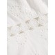 Eyelet Skate Floral Trim Broderie Anglaise Mini Dress Eyelet Skate Floral Trim Broderie Anglaise Mini Dress