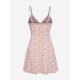 Ruffled Ditsy Print Mini Summer Dress Ruffled Ditsy Print Mini Summer Dress