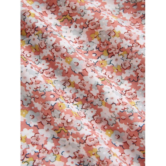 Ruffled Ditsy Print Mini Summer Dress Ruffled Ditsy Print Mini Summer Dress
