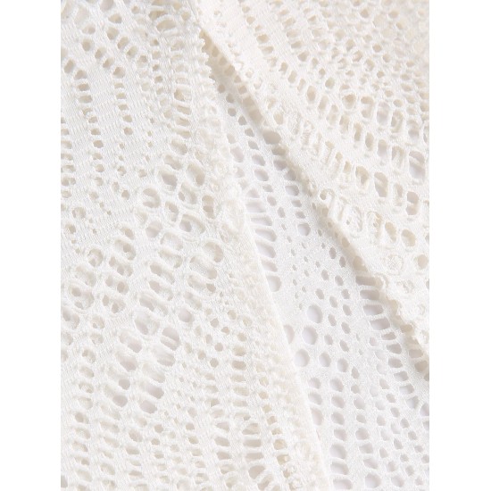 Cami Fishnet Sheer Crochet Beach Mini Vegas Dress Cami Fishnet Sheer Crochet Beach Mini Vegas Dress