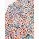 Flower Print Surplice Mini Dress Flower Print Surplice Mini Dress