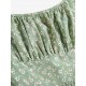 Ruched Ditsy Floral Tie Shoulder Mini Sundress Ruched Ditsy Floral Tie Shoulder Mini Sundress