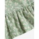 Ruched Ditsy Floral Tie Shoulder Mini Sundress Ruched Ditsy Floral Tie Shoulder Mini Sundress