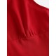 Keyhole Cut Out Halter Ruffled Hem Mini Dress Keyhole Cut Out Halter Ruffled Hem Mini Dress