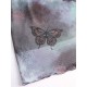 Mesh Tie Dye Butterfly Print Cami Dress Mesh Tie Dye Butterfly Print Cami Dress