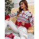 Crewneck Geo Graphic Xmas Sweater Crewneck Geo Graphic Xmas Sweater