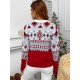 Crewneck Geo Graphic Xmas Sweater Crewneck Geo Graphic Xmas Sweater