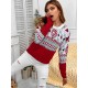 Crewneck Geo Graphic Xmas Sweater Crewneck Geo Graphic Xmas Sweater