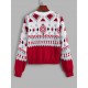 Crewneck Geo Graphic Xmas Sweater Crewneck Geo Graphic Xmas Sweater
