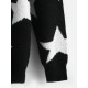 Star Drop Shoulder Button Up Cardigan Star Drop Shoulder Button Up Cardigan