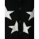Star Drop Shoulder Button Up Cardigan Star Drop Shoulder Button Up Cardigan