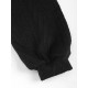 Women's One Button Drop Shoulder Super Crop Hooded Shrug Cardigan Women's One Button Drop Shoulder Super Crop Hooded Shrug Cardigan