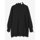 Women's Frayed Ripped Distressed Design Crew Neck Drop Shoulder Loose Pullover Sweater Women's Frayed Ripped Distressed Design Crew Neck Drop Shoulder Loose Pullover Sweater