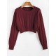 Cable Knit Openwork Crop Sweater Cable Knit Openwork Crop Sweater