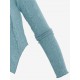 Choker Design Fuzzy Ribbed Asymmetrical Knitwear Choker Design Fuzzy Ribbed Asymmetrical Knitwear
