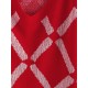 Slouchy Christmas Geo Graphic Sweater Slouchy Christmas Geo Graphic Sweater
