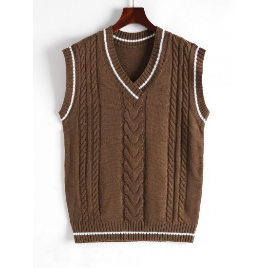 Cable Knit Cricket Sweater Vest Cable Knit Cricket Sweater Vest