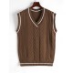 Cable Knit Cricket Sweater Vest Cable Knit Cricket Sweater Vest
