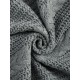 Women's Daily Retro Style Solid Color Cable Knit Open Front Drop Shoulder Oversized Cardigan Women's Daily Retro Style Solid Color Cable Knit Open Front Drop Shoulder Oversized Cardigan