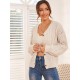 Button Up Cable Chunky Fisherman Knit Cardigan Button Up Cable Chunky Fisherman Knit Cardigan