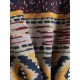 Drop Shoulder Ethnic Aztec Printed Sweatshirt Drop Shoulder Ethnic Aztec Printed Sweatshirt