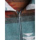 Women's Daily Ethnic Aztec Print Long Raglan Sleeve Kangaroo Pocket Quarter Zip Toggle Drawstring Hem Pullover Hoodie Women's Daily Ethnic Aztec Print Long Raglan Sleeve Kangaroo Pocket Quarter Zip Toggle Drawstring Hem Pullover Hoodie