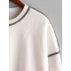 Loose Exposed Seam Fleece Lined Sweatshirt Loose Exposed Seam Fleece Lined Sweatshirt