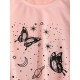 Planet Butterfly Graphic Drop Shoulder Sweatshirt Planet Butterfly Graphic Drop Shoulder Sweatshirt