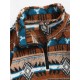 Women's Ethnic Aztec Geometric Print Fleece Fluffy Quarter Zip Pullover Sweatshirt Women's Ethnic Aztec Geometric Print Fleece Fluffy Quarter Zip Pullover Sweatshirt