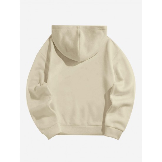 Halloween Skeleton Hands Zip Fleece Hoodie Halloween Skeleton Hands Zip Fleece Hoodie