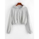 Drop Shoulder Zip Up Drawstring Hoodie Drop Shoulder Zip Up Drawstring Hoodie