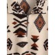 Women's Drop Shoulder Ethnic Aztec Tribal Geo Print Quarter Zip Toggle Drawstring Fluffy Teddy Sweatshirt Women's Drop Shoulder Ethnic Aztec Tribal Geo Print Quarter Zip Toggle Drawstring Fluffy Teddy Sweatshirt