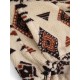 Women's Drop Shoulder Ethnic Aztec Tribal Geo Print Quarter Zip Toggle Drawstring Fluffy Teddy Sweatshirt Women's Drop Shoulder Ethnic Aztec Tribal Geo Print Quarter Zip Toggle Drawstring Fluffy Teddy Sweatshirt