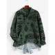 Front Pocket Fluffy Quarter Zip Ethnic Aztec Printed Sweatshirt Front Pocket Fluffy Quarter Zip Ethnic Aztec Printed Sweatshirt
